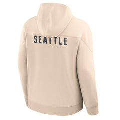 NHL Cream Seattle Kraken Fanatics Vintage Hoodie