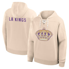 NHL Cream Los Angeles Kings Fanatics Vintage Hoodie