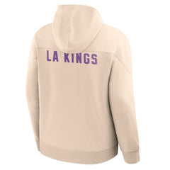 NHL Cream Los Angeles Kings Fanatics Vintage Hoodie