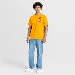 NHL Gold Calgary Flames Fanatics Crash The Net Legacy T-Shirt