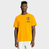 NHL Gold Boston Bruins Fanatics Crash The Net Legacy T-Shirt
