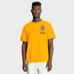 NHL Gold Boston Bruins Fanatics Crash The Net Legacy T-Shirt