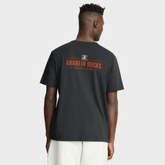 NHL Black Anaheim Ducks Fanatics Crash The Net Legacy T-Shirt