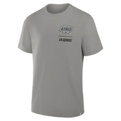 NHL Gray Los Angeles Kings Fanatics Crash The Net Legacy T-Shirt