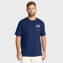 NHL Navy Colorado Avalanche Fanatics Crash The Net Legacy T-Shirt