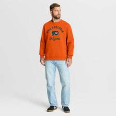 NHL Orange Philadelphia Flyers Fanatics Stickler Sweatshirt