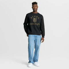 NHL Black Vegas Golden Knights Fanatics Stickler Sweatshirt