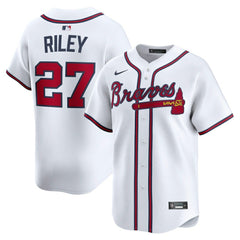 MLB Austin Riley Atlanta Braves Nike Home Limited Player Jersey