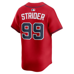 MLB Spencer Strider Atlanta Braves Nike Alternate Limited Player Jersey