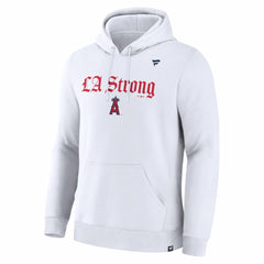 MLB Los Angeles Angels Fanatics Unisex LA Strong Premium Fleece Pullover Hoodie