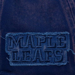NHL Navy Toronto Maple Leafs Mitchell & Ness Downtown Snow Wash Pro-Crown Adjustable Hat