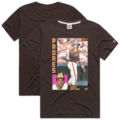MLB Tony Gwynn San Diego Padres Homage 1984 Topps Baseball Card Player T-Shirt