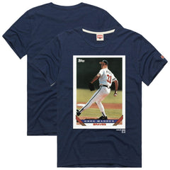 MLB Greg Maddux Atlanta Braves Homage 1993 Topps Baseball Card Player T-Shirt