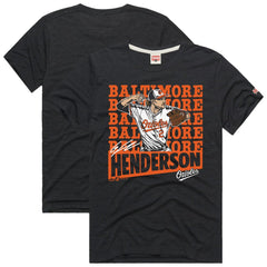MLB Gunnar Henderson Baltimore Orioles Homage Graphic Player T-Shirt