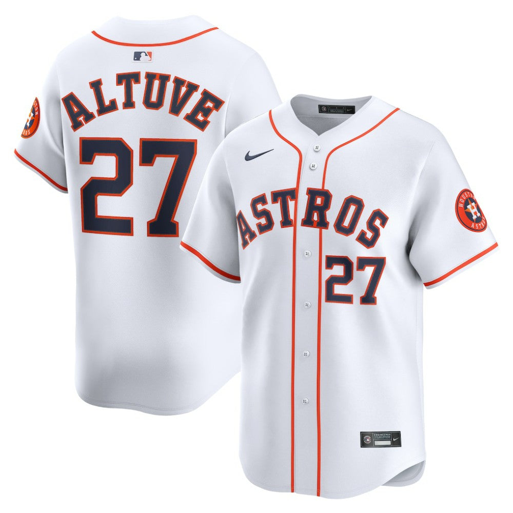 MLB Jose Altuve Houston Astros Nike Home Limited Player Jersey