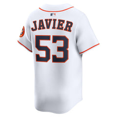MLB Cristian Javier Houston Astros Nike Home Limited Player Jersey