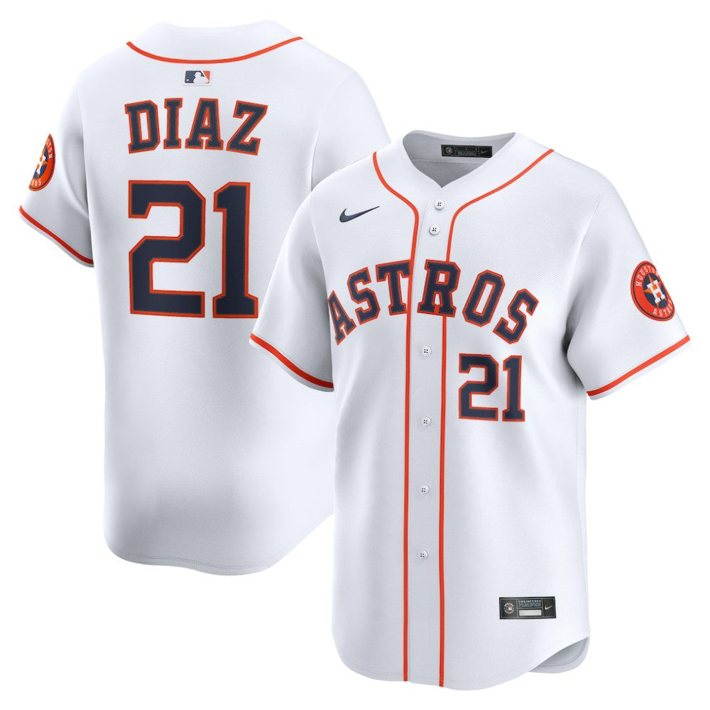 MLB Yainer Diaz Houston Astros Nike Home Limited Player Jersey