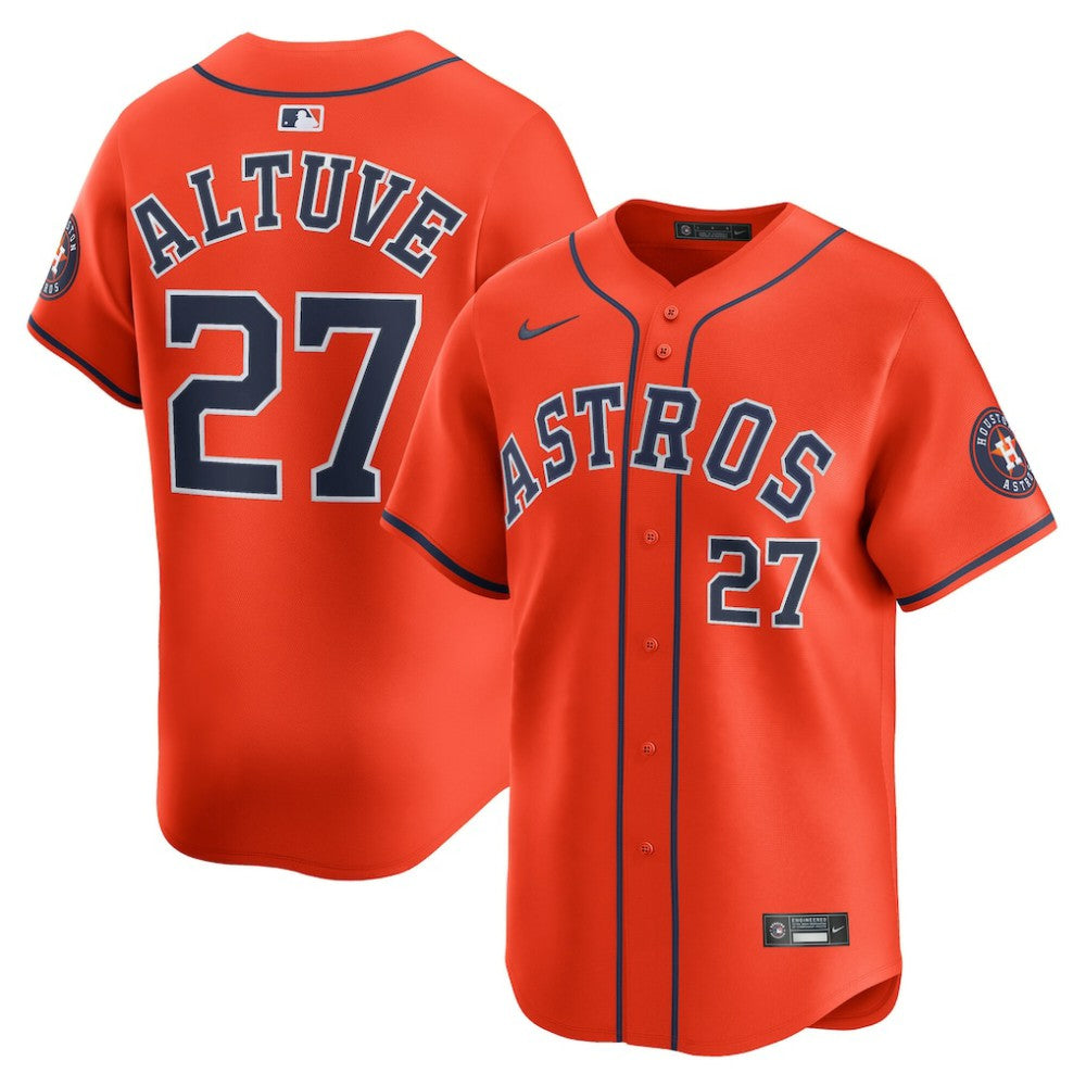 MLB Jose Altuve Houston Astros Nike Alternate Limited Player Jersey