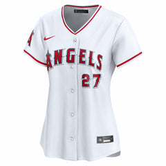 MLB Mike Trout Los Angeles Angels Nike Women's Home Limited Player Jersey
