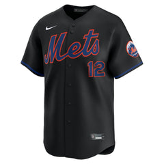 MLB Francisco Lindor New York Mets Nike Alternate Limited Jersey