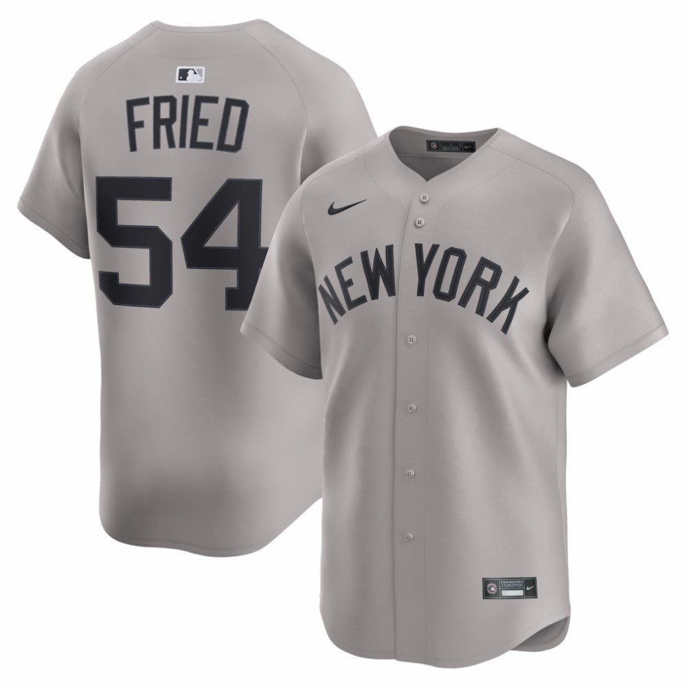 MLB Max Fried New York Yankees Nike Road Limited Player Jersey