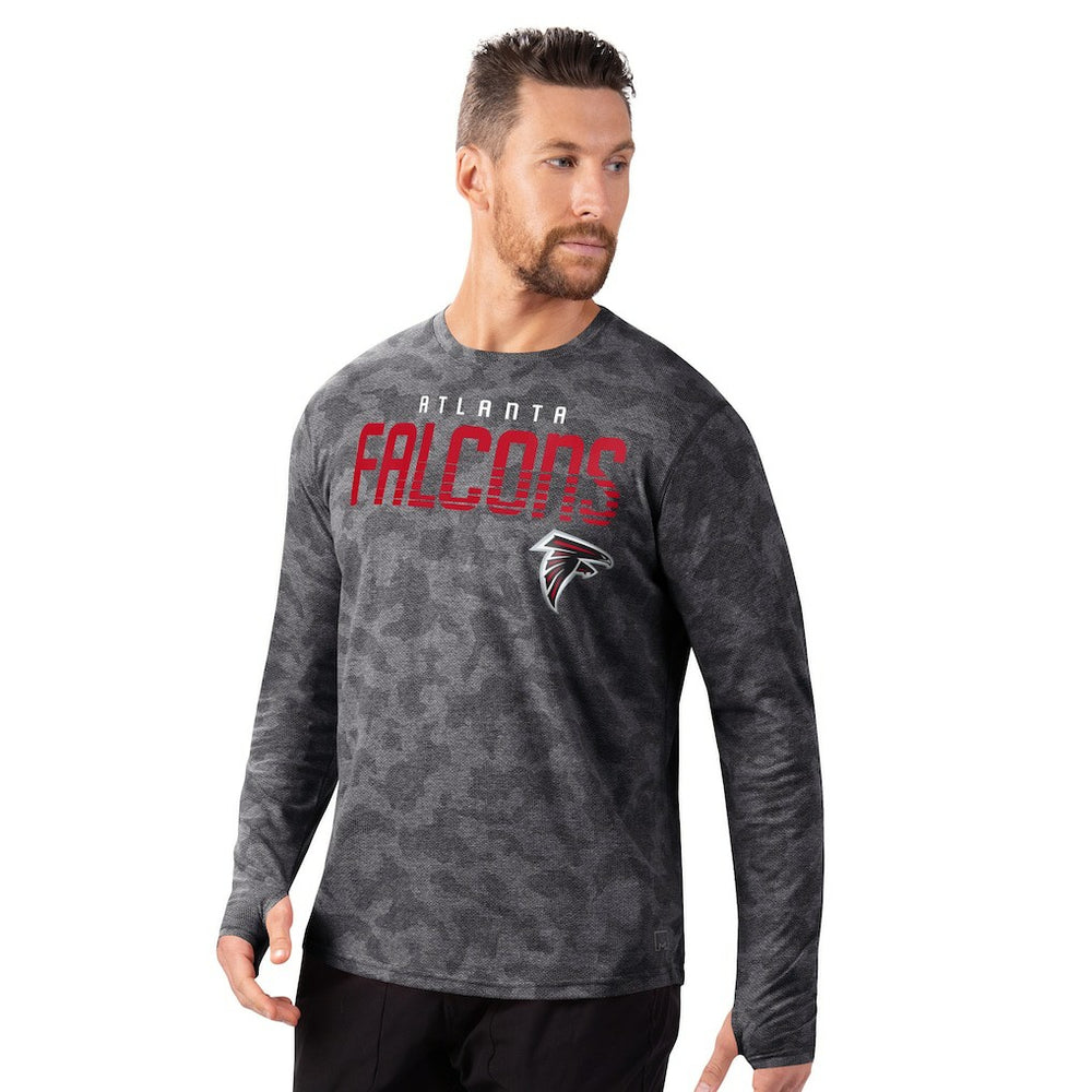 MSX by Michael Strahan Performance Camo Long Sleeve T-Shirt - Atlanta Falcons