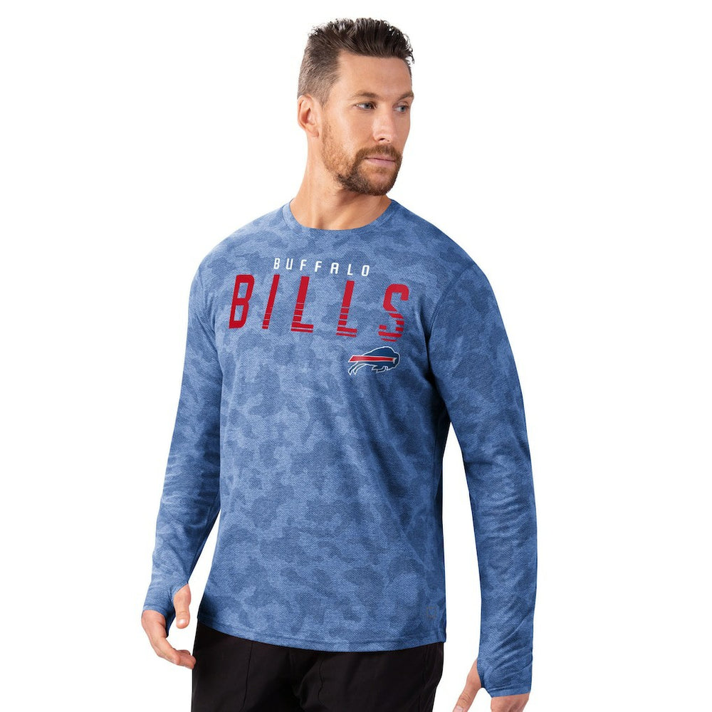MSX by Michael Strahan Performance Camo Long Sleeve T-Shirt - Buffalo Bills
