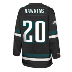 Brian Dawkins Youth Hockey Fashion Jersey - Philadelphia Eagles