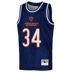 Walter Payton Youth Retired Player NFL Basketball Fashion Jersey - Chicago Bears