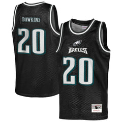 Brian Dawkins Youth Retired Player NFL Basketball Fashion Jersey - Philadelphia Eagles