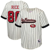 Jerry Rice Youth Retired Player Name & Number Baseball Jersey - San Francisco 49ers