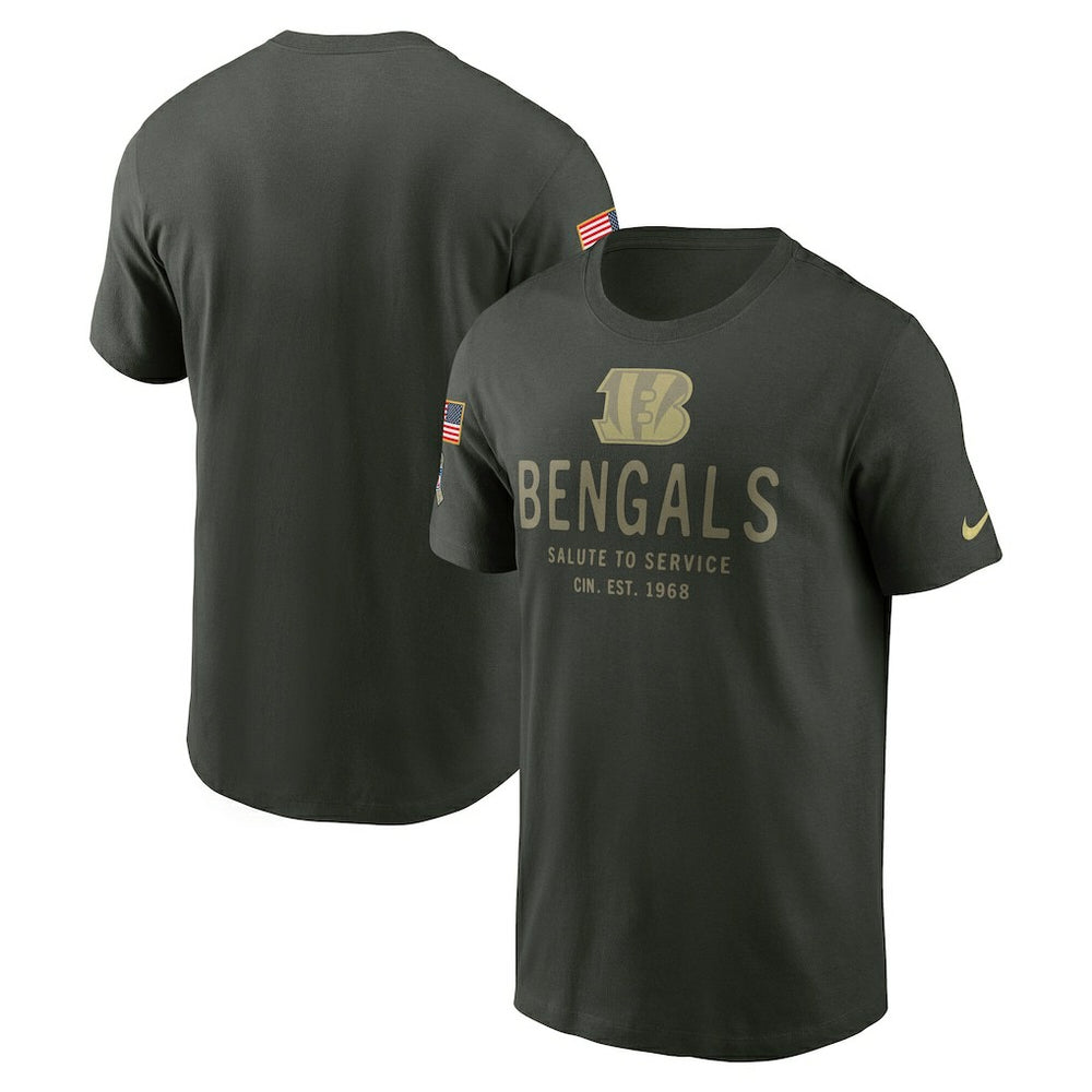 2025 Salute to Service Sideline Primary Edge Dri-FIT T-Shirt - Cincinnati Bengals