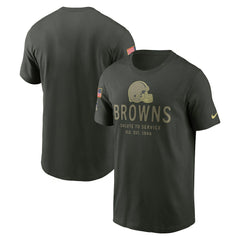 2025 Salute to Service Sideline Primary Edge Dri-FIT T-Shirt - Cleveland Browns