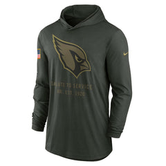 2025 Salute to Service Sideline Dri-FIT Lightweight Hooded Pullover - Arizona Cardinals