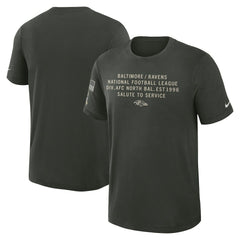 2025 Salute to Service Sideline Slub Dri-FIT T-Shirt - Baltimore Ravens