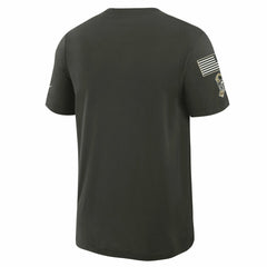 2025 Salute to Service Sideline Slub Dri-FIT T-Shirt - Green Bay Packers