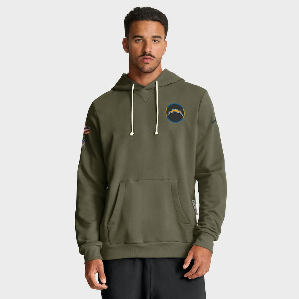 2025 Salute to Service Sideline Standard Issue Dri-FIT Hoodie - Los Angeles Chargers