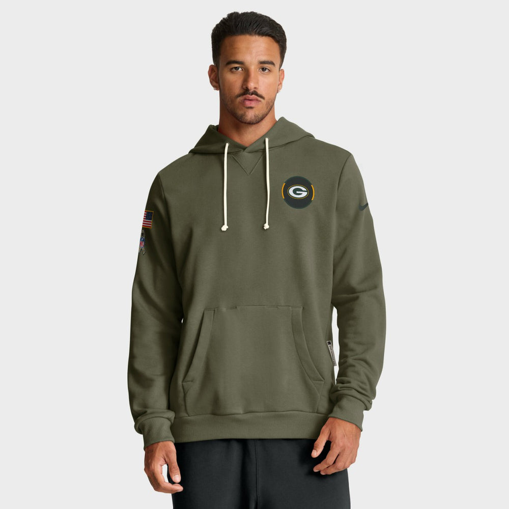 2025 Salute to Service Sideline Standard Issue Dri-FIT Hoodie - Green Bay Packers