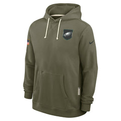 2025 Salute to Service Sideline Standard Issue Dri-FIT Hoodie - Philadelphia Eagles