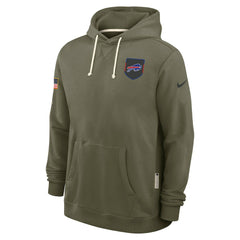 Big & Tall 2025 Salute to Service Sideline Dominant Force Dri-FIT Hoodie - Buffalo Bills