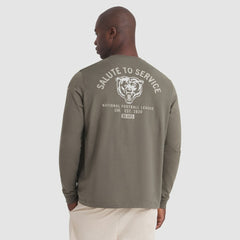 2025 Salute to Service Sideline Long Sleeve T-Shirt - Chicago Bears