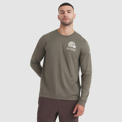 2025 Salute to Service Sideline Long Sleeve T-Shirt - Cleveland Browns