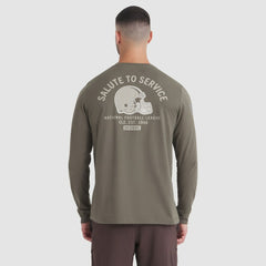 2025 Salute to Service Sideline Long Sleeve T-Shirt - Cleveland Browns