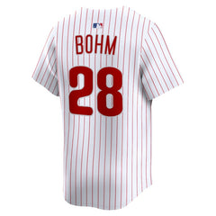 MLB Alec Bohm Philadelphia Phillies Nike Home Limited Player Jersey