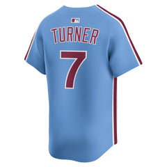 MLB Trea Turner Philadelphia Phillies Nike Alternate Limited Player Jersey