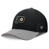 NHL Black Philadelphia Flyers Fanatics Fundamentals Span Flex Hat