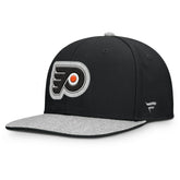 NHL Black Philadelphia Flyers Fanatics Fundamentals Loden Snapback Hat