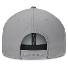 NHL Gray Dallas Stars Fanatics Fundamentals Duo Split Logo Snapback Hat