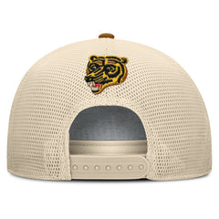 NHL Brown/Cream Boston Bruins Fanatics Heritage Fetch A-Frame Trucker Adjustable Hat
