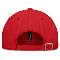 NHL Red Chicago Blackhawks Fanatics Fundamentals Archer Adjustable Hat